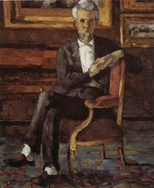 Portrait of Victor Chocquet, Paul Cezanne